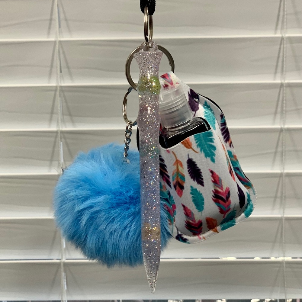 Handmade self defense keychain